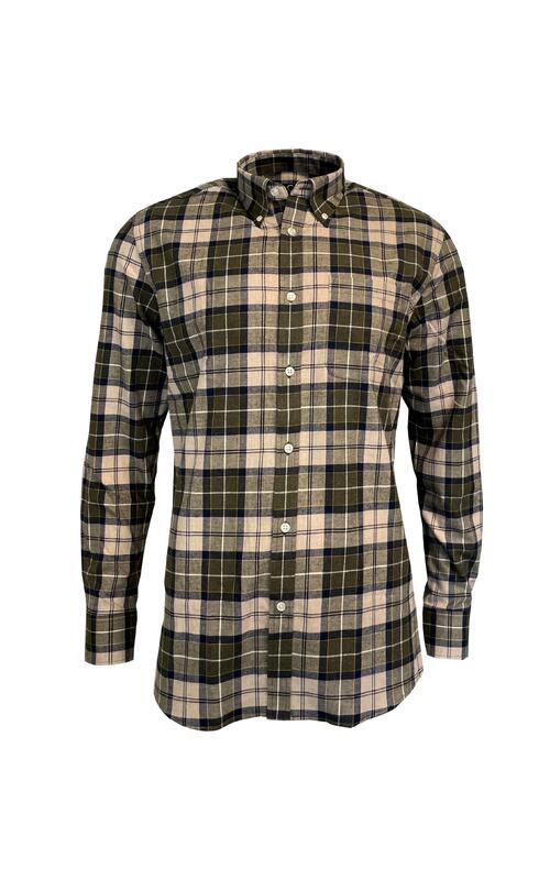 Gandolfo Shirt Green Multi L 